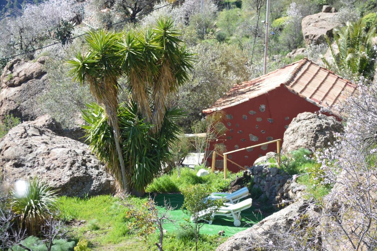 Villa Casa Cueva El Pedregal Tejeda Esterno foto