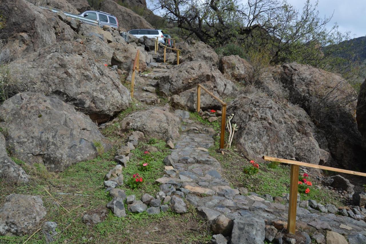 Villa Casa Cueva El Pedregal Tejeda Esterno foto