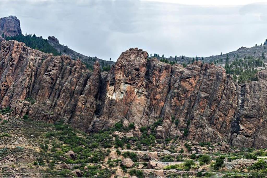 Villa Casa Cueva El Pedregal Tejeda Esterno foto